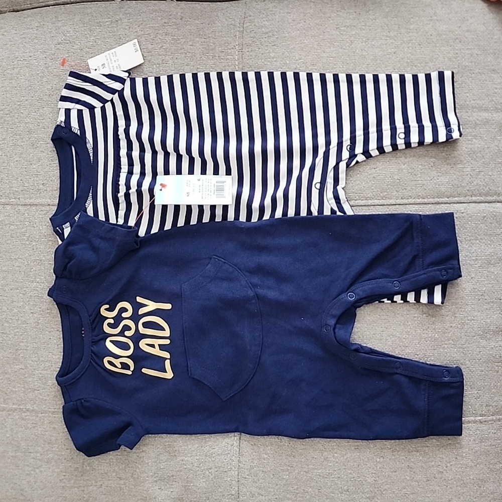 Cat & Jack Newborn Rompers